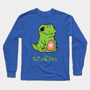 baby dinosaur Scorpio Long Sleeve T-Shirt